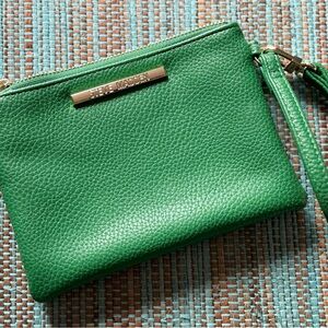 Steve Madden Emerald Green Wristlet